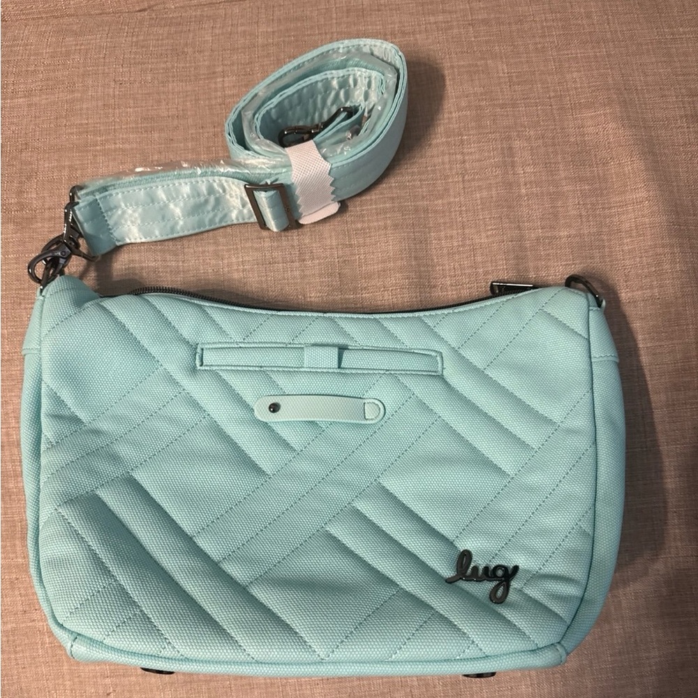 Lug Matte Luxe Shoulder Bag w/ Crossbody Strap - Harmony